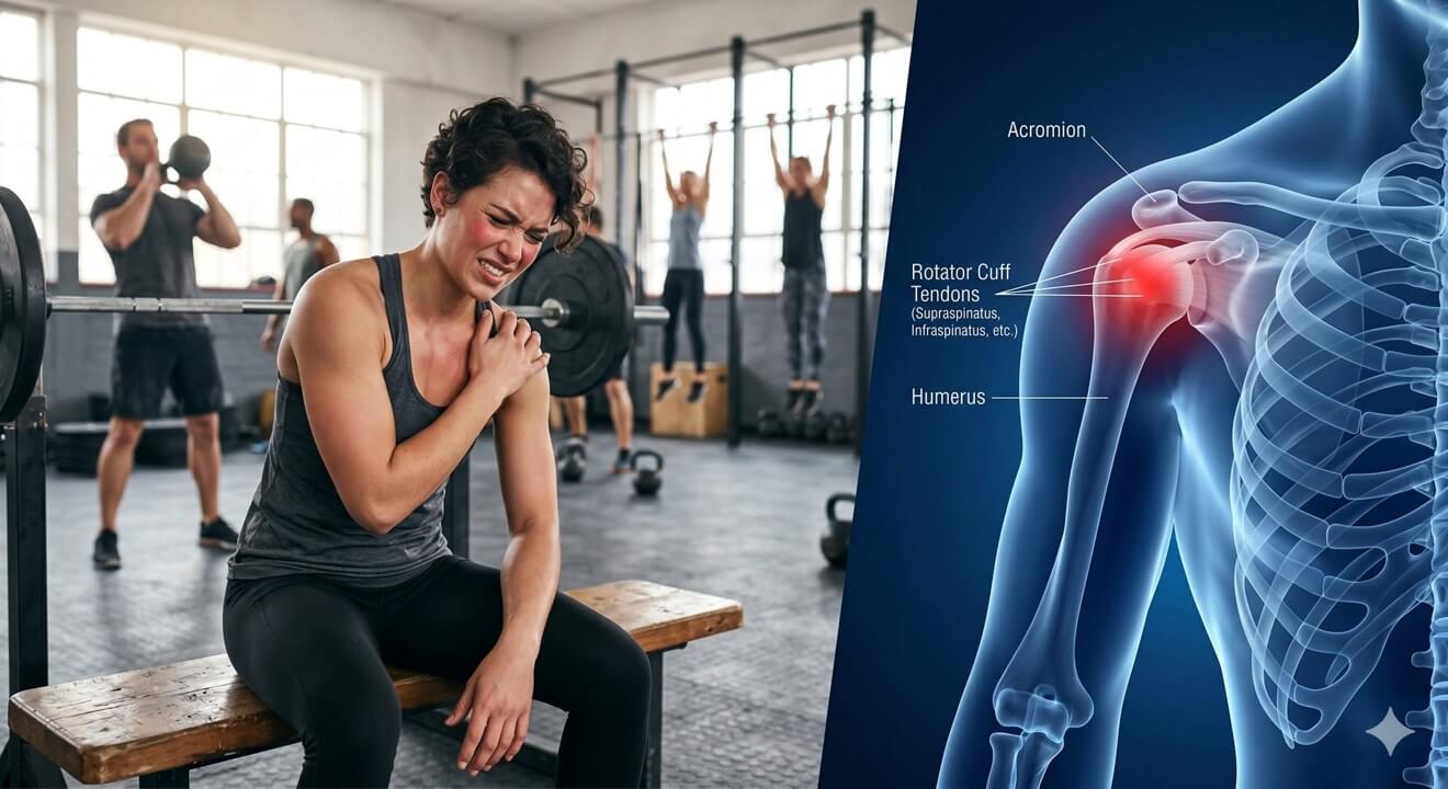 כאב בכתף בלחיצות ובמתח: לא תמיד צריך לנוח