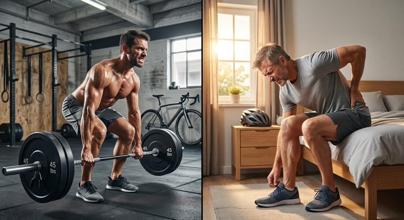 הגב נתפס אחרי אימון? הכאב החזק לא אומר שהגב נשבר